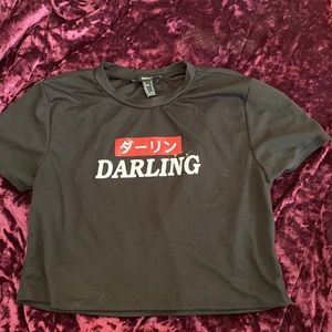 Size M crop top